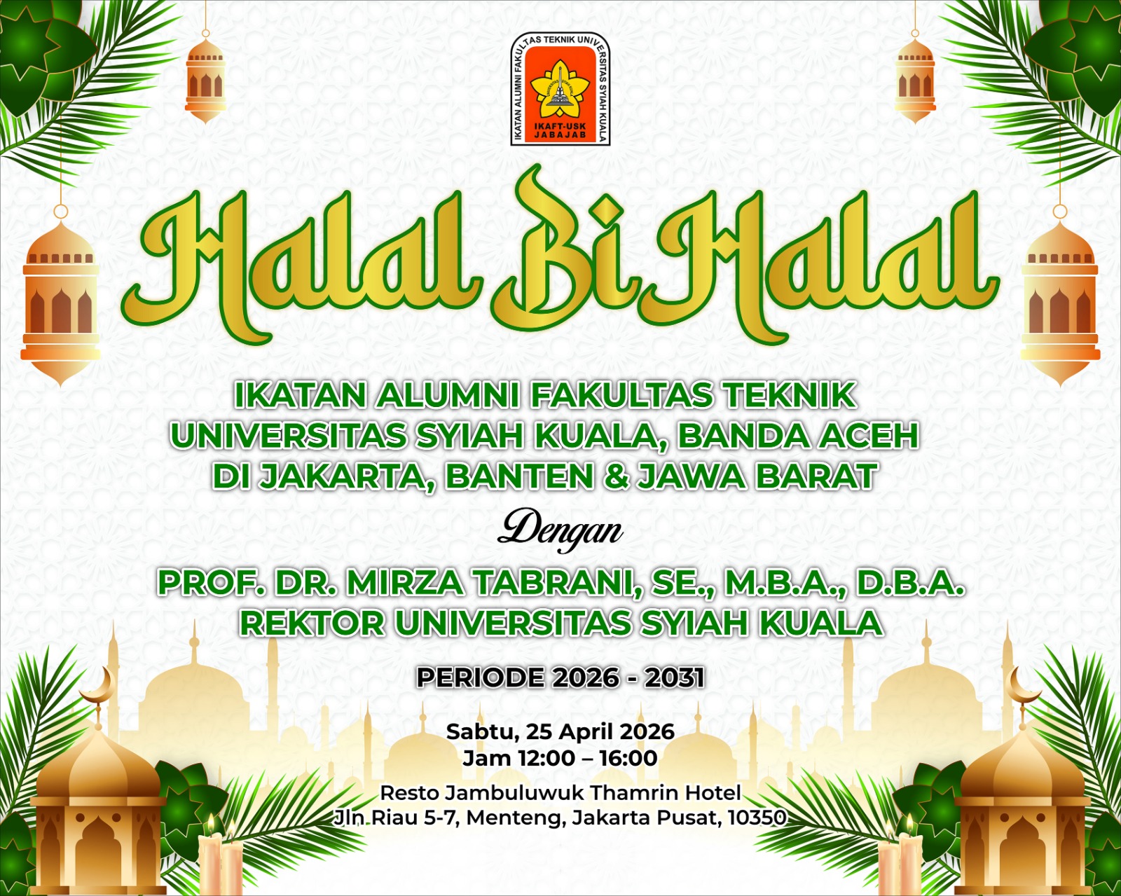 HALAL BIHALAL IKAFT FT USK JABAJAB